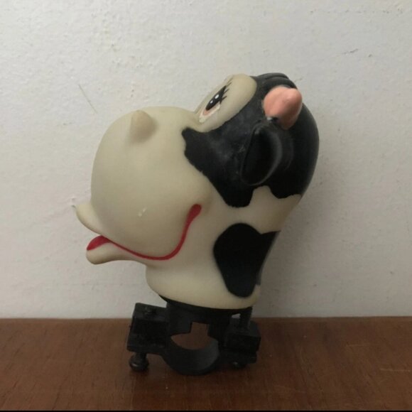 UltraCycle Lady Cow Bicycle Bike Squeeze Horn With Mount TESTED WORKS - Picture 3 of 4